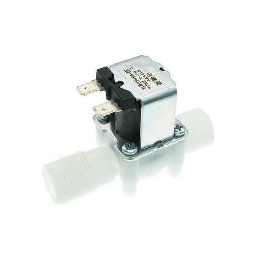 Клапан электромагнитный нержавеющий DC12V 1/2 нормально-закрытый, для воды и воздуха (Ф)