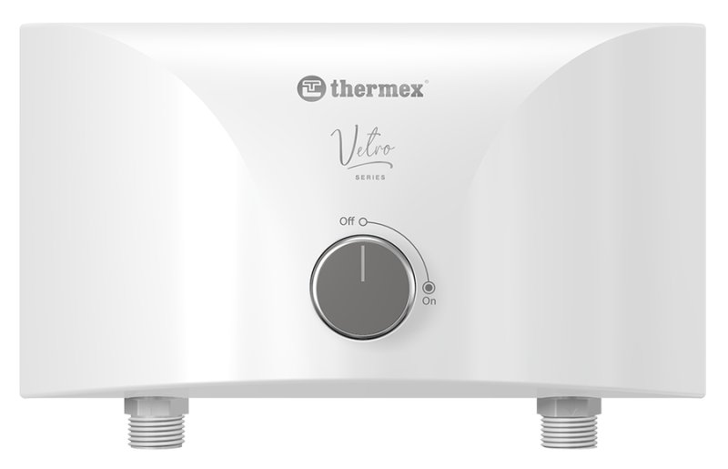 Электрический проточный водонагреватель 3,5 кВт Thermex Vetro 3500 tap