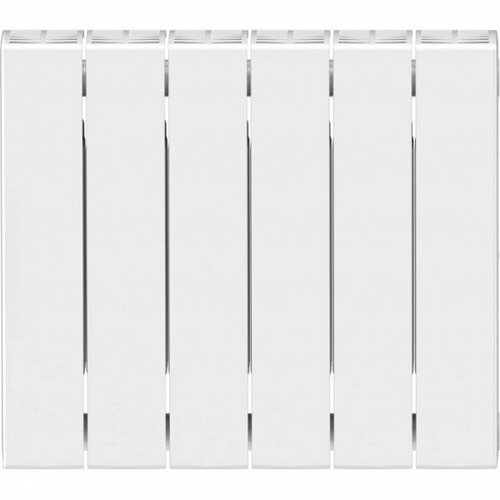 Радиатор биметаллический монолитный Rifar SUPReMO Ventil 350 6 секций белый