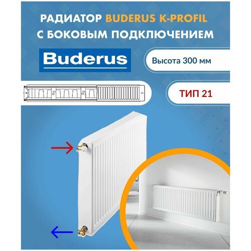 Панельный радиатор Buderus Logatrend K-Profil 21/300/1300 7724104313