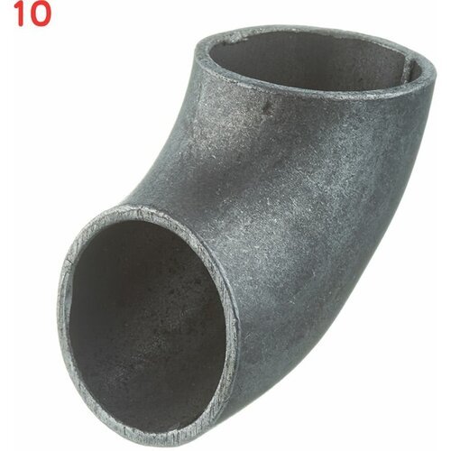 Отвод крутоизогнутый под сварку DN15 шовный черная сталь (10 шт.)