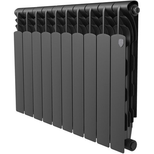 Радиатор Royal Thermo Revolution Bimetall 500 2.0/Noir Sable Black – 10 секций