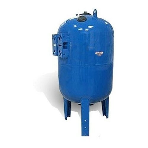 Zilmet ULTRA-PRO - 300 л гидроаккумулятор вертикальный синий (PN25, мембрана бутил, фланец стальной)