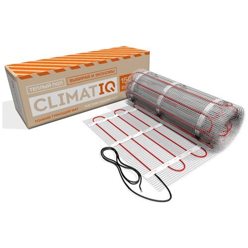 Теплый пол IQWATT CLIMATIQ MAT-2250 15 кв м(электрический нагревательный мат)