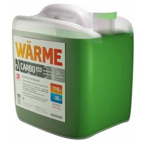 Теплоноситель, антифриз для отопления Warme Carbo Eco 30 (10 л)