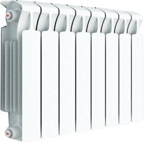Биметаллический радиатор Rifar Monolit Ventil 350/8 секц. MVL