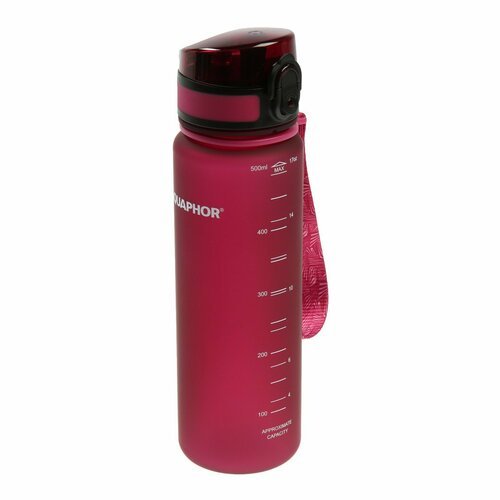 Фильтр-бутылка Аквафор, очистка от хлора, примесей, сменная насадка, розовая