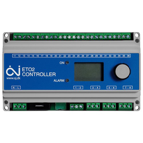 Терморегулятор OJ Electronics ETO2-4550 серый сталь