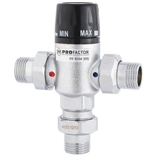 Трехходовой смесительный клапан термостатический Profactor PF RVM 395.15 муфтовый (НР), Ду 15 (1/2'), Kvs 1.5