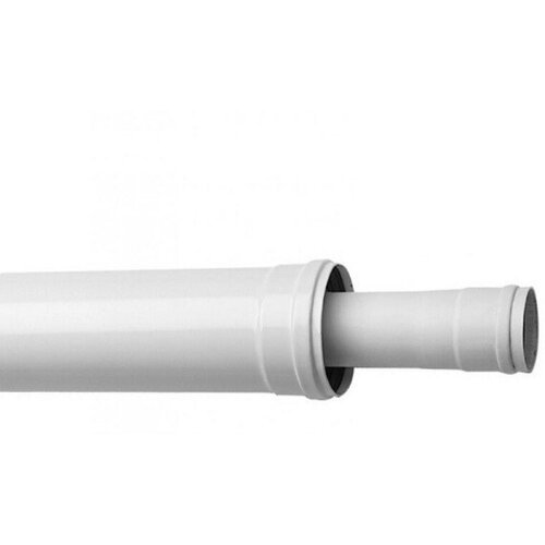 Удлинитель коаксиального дымоотвода для котлов BAXI D=60/100, длина 500 мм НТ