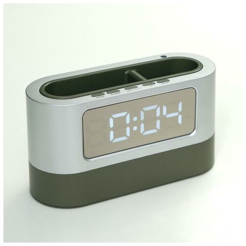 Часы-органайзер, с календарём, будильником, секундомером, 3ААА 5425915
