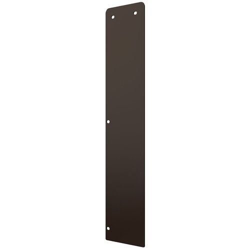Боковина глухая радиаторного экрана, серия БГ-МЭР, 610x140, сталь, коричневая