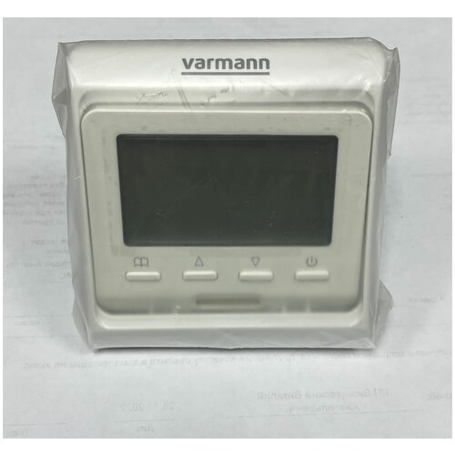 Термостат комнатный настенный (регулятор) VARMANN Vartronic, цвет белый, тип 703303