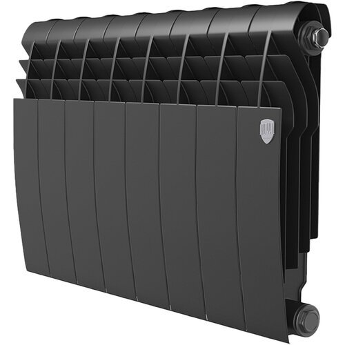 Радиатор секционный Royal Thermo Biliner 350, кол-во секций: 8, 12 м2, 920 Вт, 640 мм.биметаллический