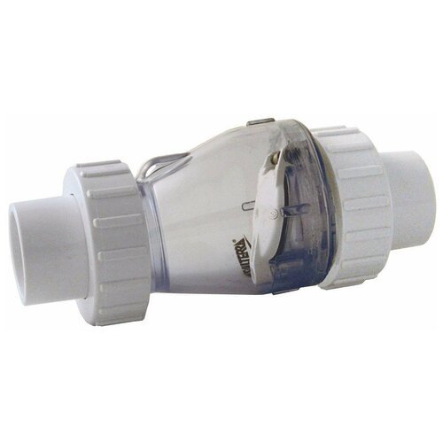Клапан запорный прозрачный для систем фильтрации, 63 мм