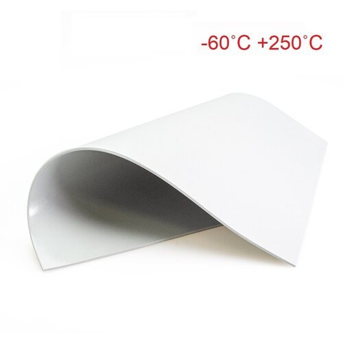 Пластина силиконовая 1х300х300 мм (белая)